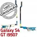 Samsung Galaxy S4 GT i9507 C ORIGINAL Microphone Prise Chargeur Nappe MicroUSB RESEAU Connecteur Charge Antenne Qualité OFFICIELLE