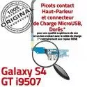 Samsung Galaxy S4 GT i9507 C OFFICIELLE Connecteur MicroUSB RESEAU Chargeur Microphone ORIGINAL Qualité Nappe Prise Charge Antenne