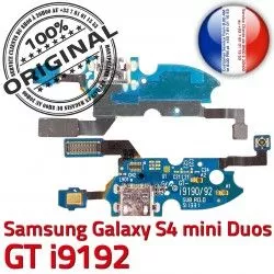 Microphone GT Charge OFFICIELLE i9192 MicroUSB RESEAU Duos Nappe Qualité ORIGINAL Samsung Prise Duo S4 Galaxy Chargeur 4 Connecteur C S GTi9192