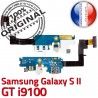 Samsung Galaxy S2 GT i9100 C Nappe Qualité OFFICIELLE Charge MicroUSB Antenne Microphone ORIGINAL Connecteur Prise Chargeur RESEAU