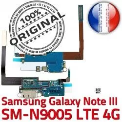 Nappe Chargeur Galaxy Charge Antenne Samsung Connecteur Qualité ORIGINAL LTE RESEAU N9005 Microphone NOTE3 MicroUSB OFFICIELLE C SM