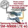 Samsung Galaxy NOTE3 SM N9006 C LTE MicroUSB RESEAU Qualité OFFICIELLE Microphone ORIGINAL Connecteur Chargeur Charge Nappe Antenne