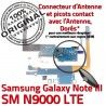 Samsung Galaxy NOTE3 SM N9000 C Qualité ORIGINAL MicroUSB RESEAU OFFICIELLE LTE Nappe Chargeur Antenne Charge Microphone Connecteur