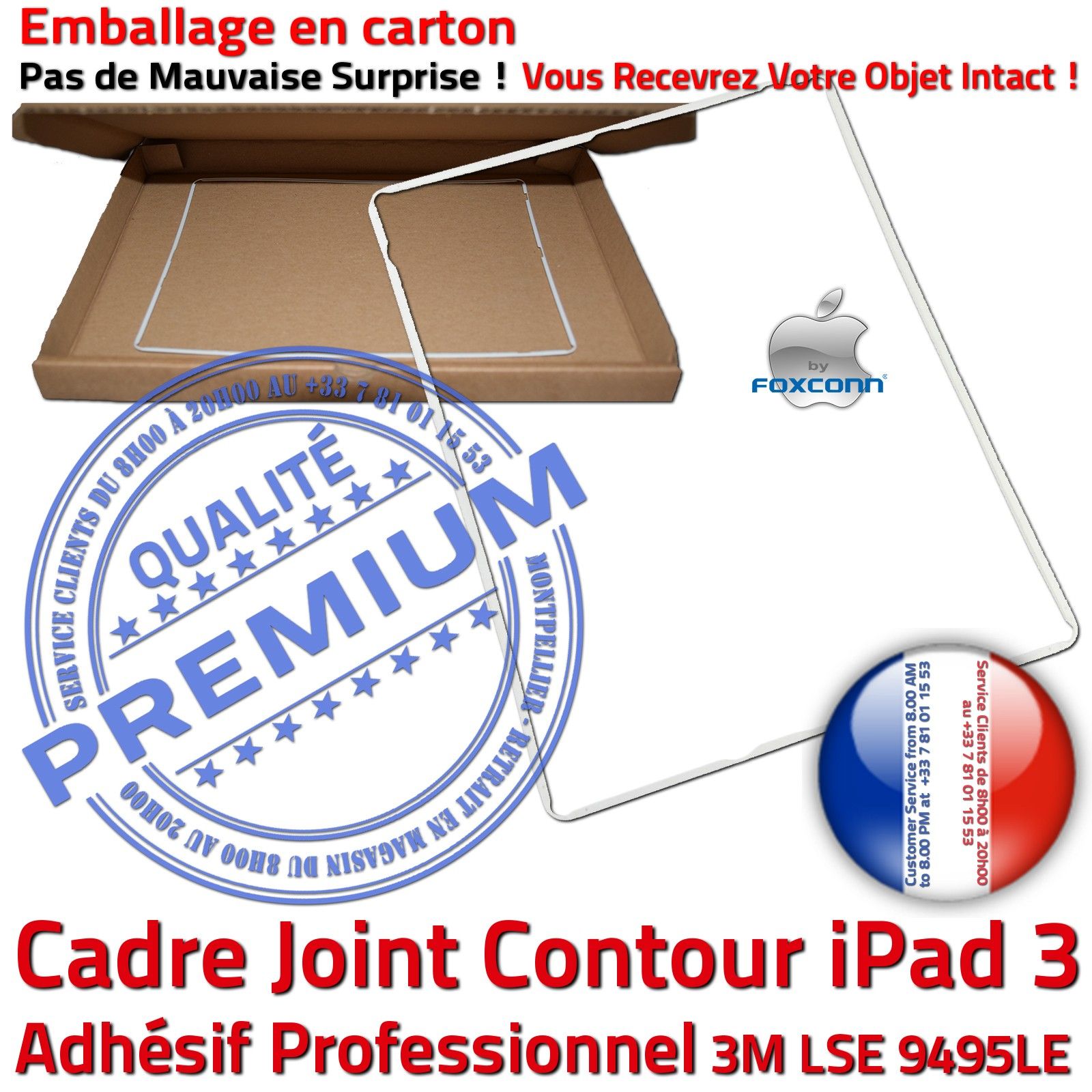 PACK iPad 3 A1416 Joint B