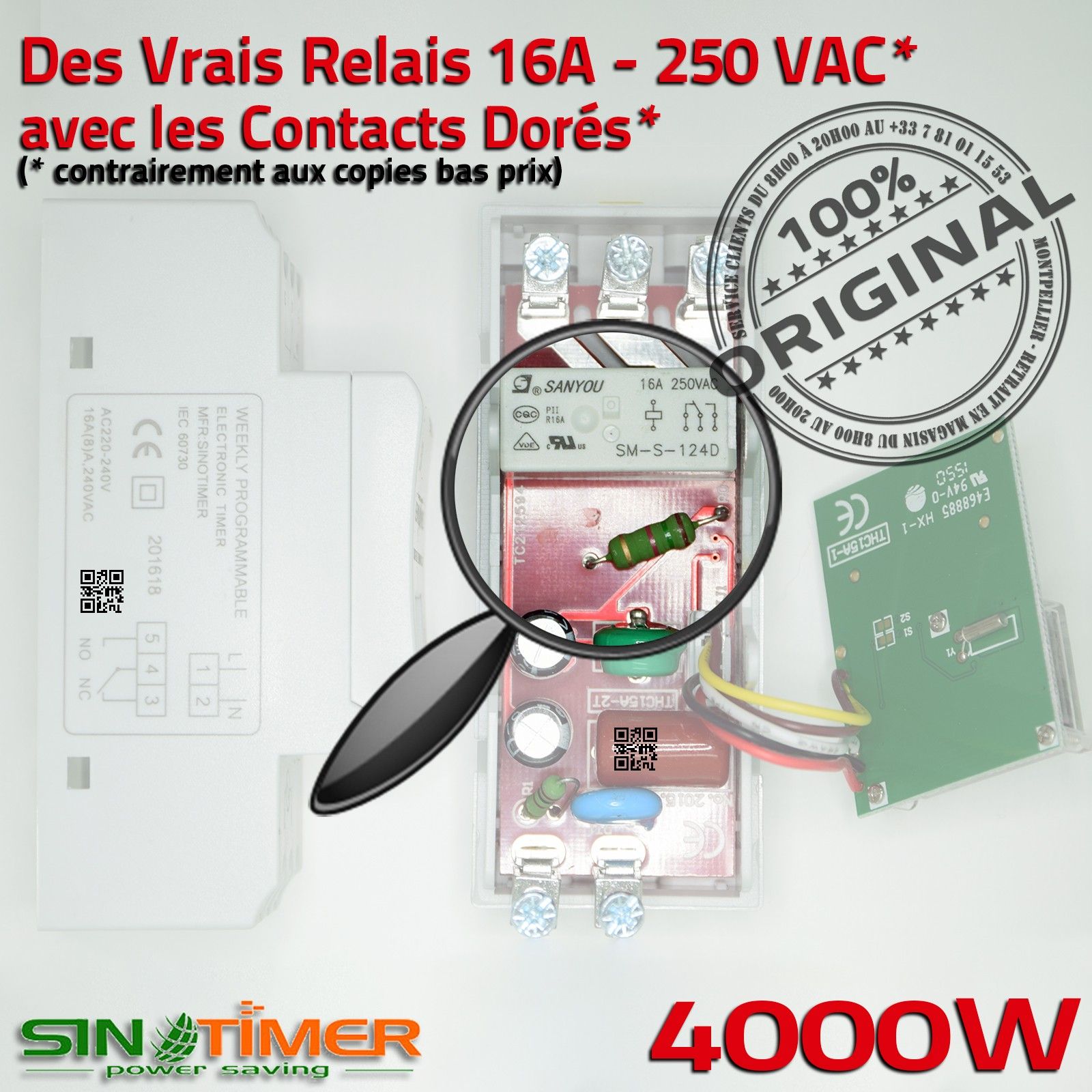 Chauffage Arrosage Prise VMC Horloge Digitale Chauffe-eau Minuterie Journalières 16 Programmes Contacteur Jour-Nuit Heures Creuses Programmateur Electronique Hebdomadaire 16A Ballon Eau Chaude Programmation Semaine Tableau électrique Automatique Rail DIN