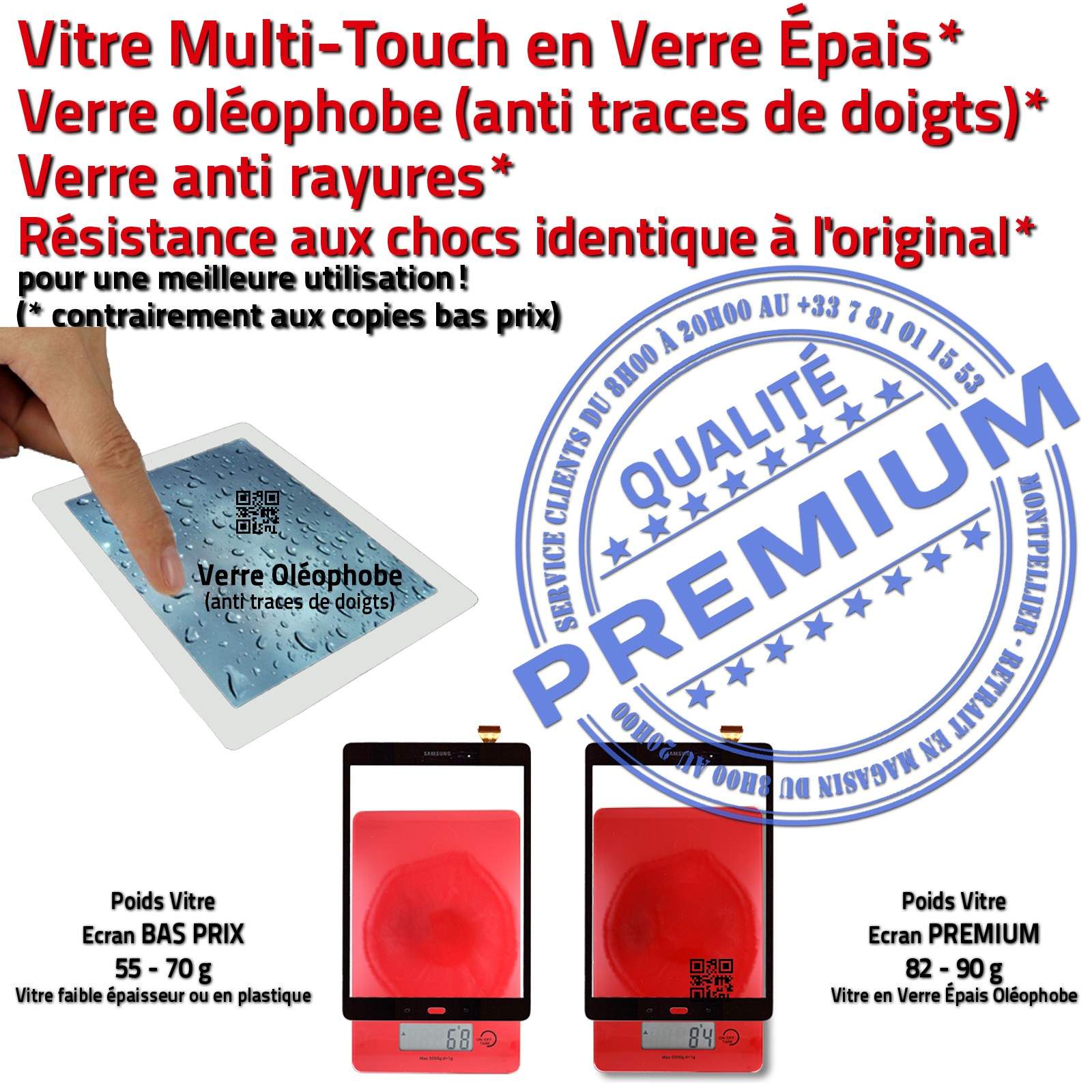 Remplacer Nappe Réparation Remplacement Installation Changement Écran 9.7 Assemblé Complet Blanc Installer TABA 555 SM-T555 Samsung Qualité PREMIUM Tablette TAB A Galaxy T555 SM-555 Changer Vitre Tactile Blanche Verre Assemblée Adhésif Prémonté Precollé